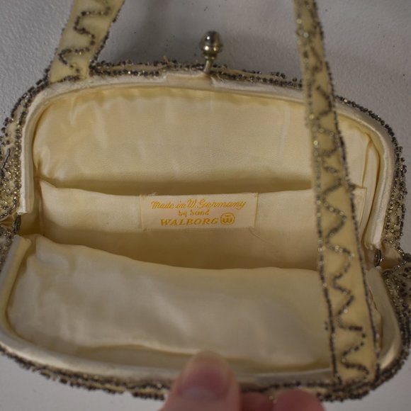 Vintage Walborg beaded purse made in Germany - Picture 9 of 13